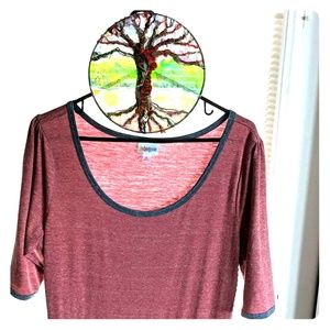 Heathered Lularoe Knit Dress XL